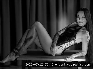 Natural, Stockings, Tatoo, High heel, Leather, Intim piercing, Piercing, Sh..., Hugedick 10